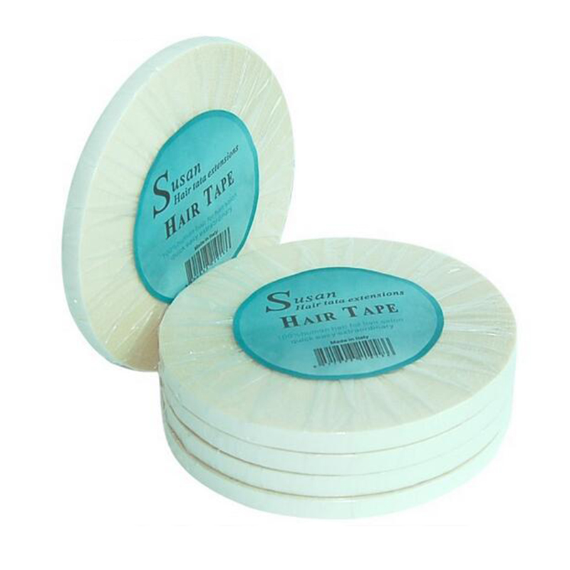 Hair Extension Tape In - คุณภาพสูง Susan 0.8 ซม.x 36 หลาเทปกันน้ําคุณภาพสูงเทปสีฟ้า