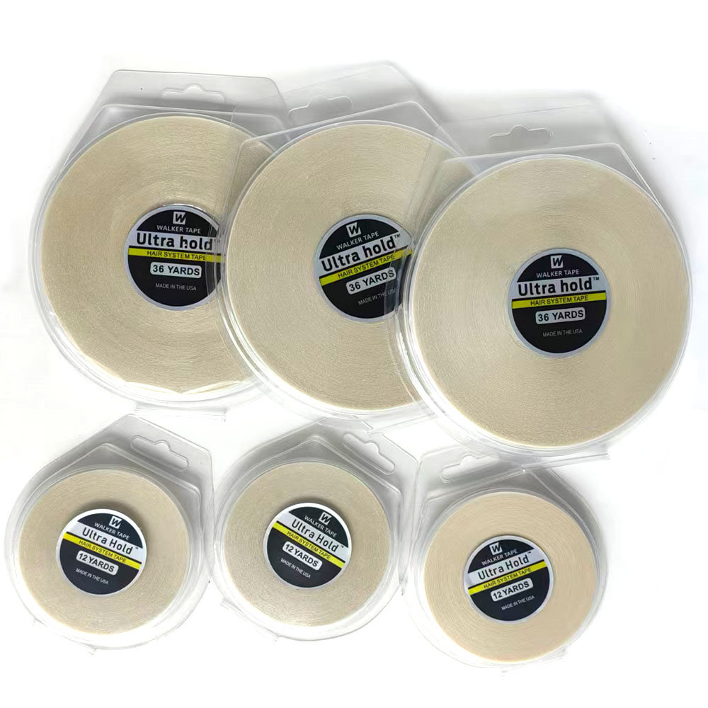 Hair Extension Tape In - เทปติดผมแบบสองหน้า 3/12/36 หลา สำหรับต่อผม วิกผม และทูพี