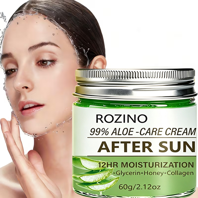 Hair Care Honey - ครีมบำรุงผิวเจลว่านหางจระเข้ 99% มีส่วนผสมของกลีเซอรีน + น้ำผึ้ง +