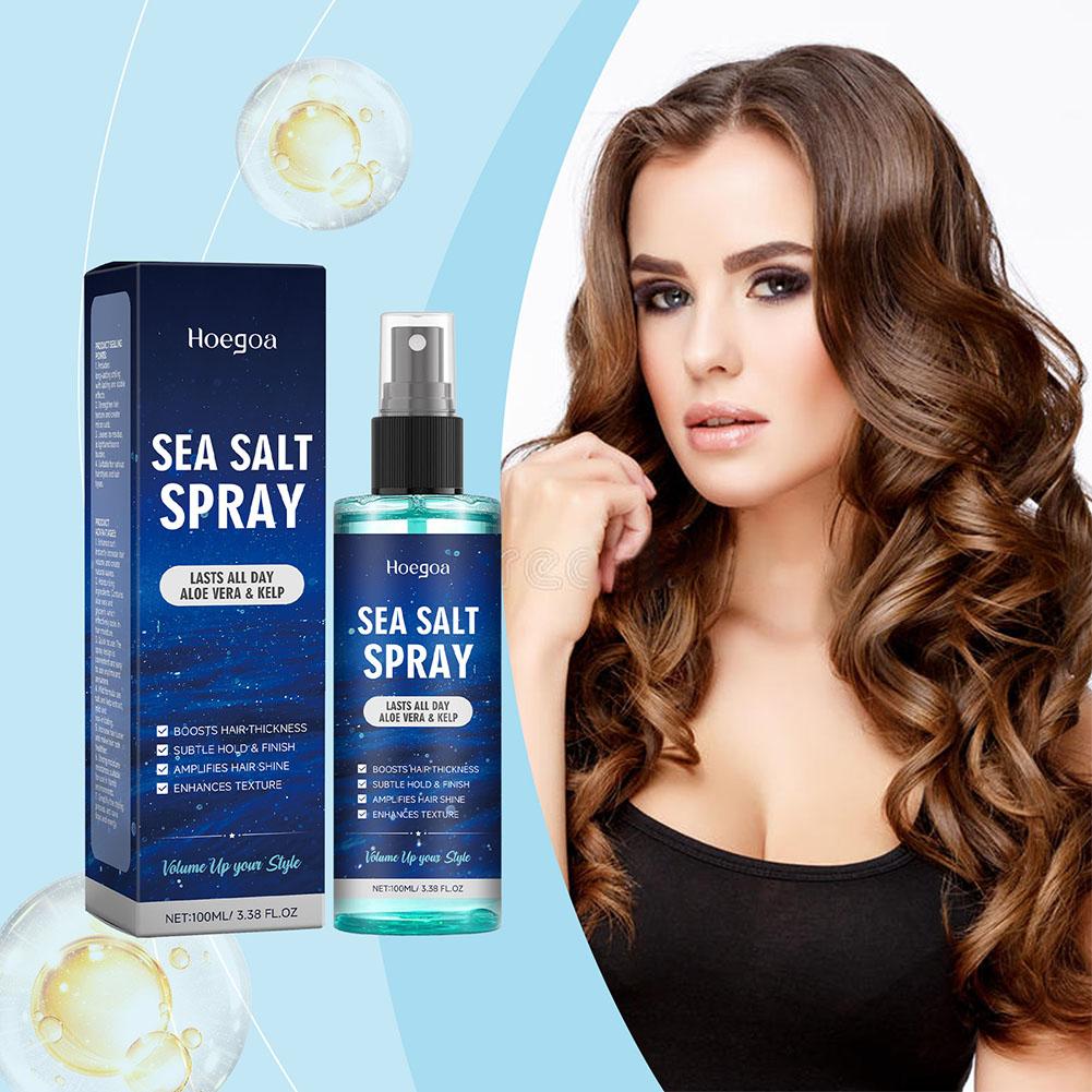 Hair Care Normal - สเปรย์เกลือทะเลเพื่อเพิ่มวอลลุ่มให้กับเส้นผม สเปรย์จัดแต่งทรงผม จัดแต่งทรงผมได้ยาวนาน สเปรย์จัดแต่งทรงผมเกลือทะเล I3H6