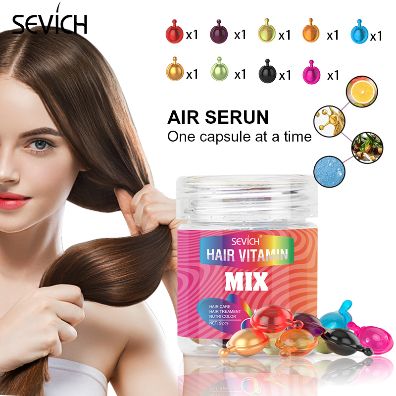 Hair Care Korean Products - Sevich Hair วิตามินแคปซูล Keratin Oil ซ่อมแซมผมเสีย