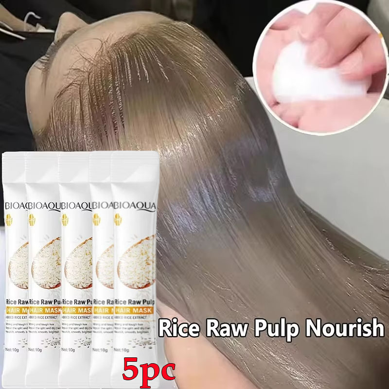 Hair Care Normal - ไรซ์ เมจิคัล เคราติน แฮร์ มาส์ก 5
