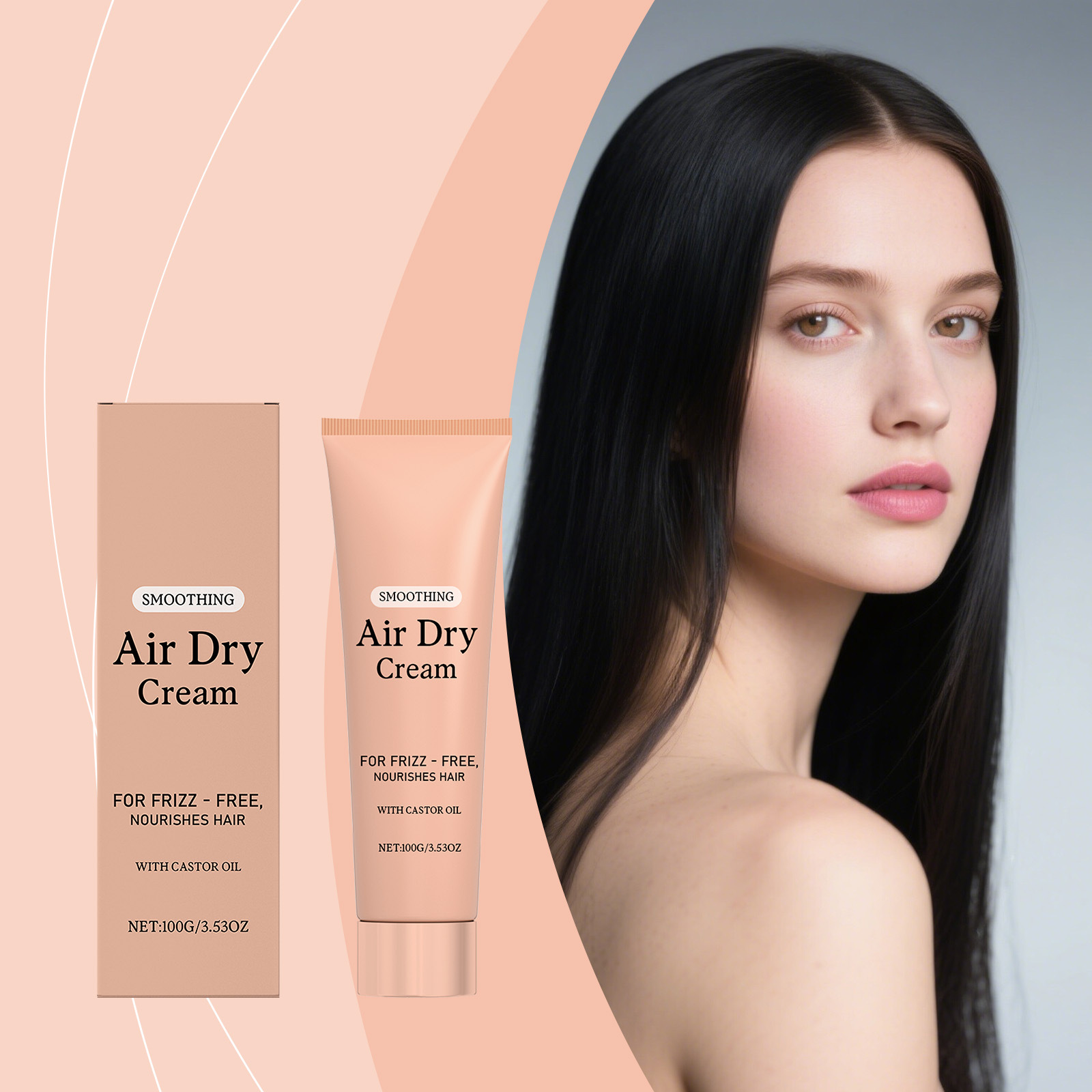 Hair Care Normal - ครีมจัดแต่งทรงผม Air Dry Smoothing ป้องกันผมชี้ฟู บำรุงและเพิ่มความชุ่มชื้น