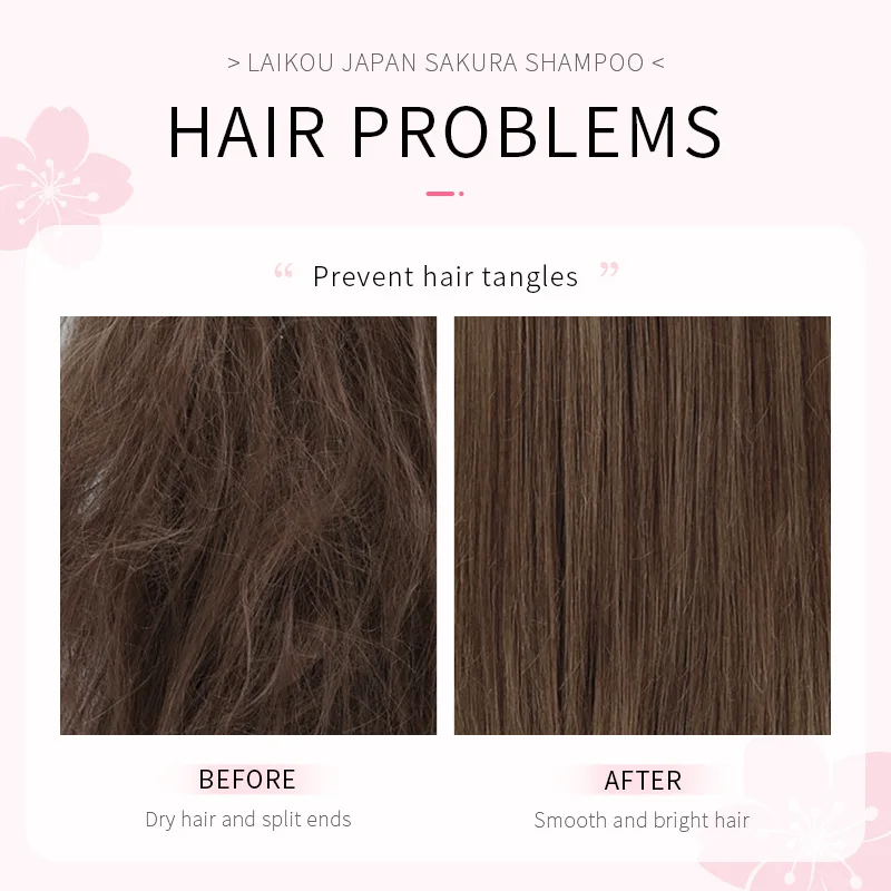 LAIKOU ญี่ปุ่น Sakura แชมพูซ่อ - Hair Care Korean Products บทวิจารณ์และราคา