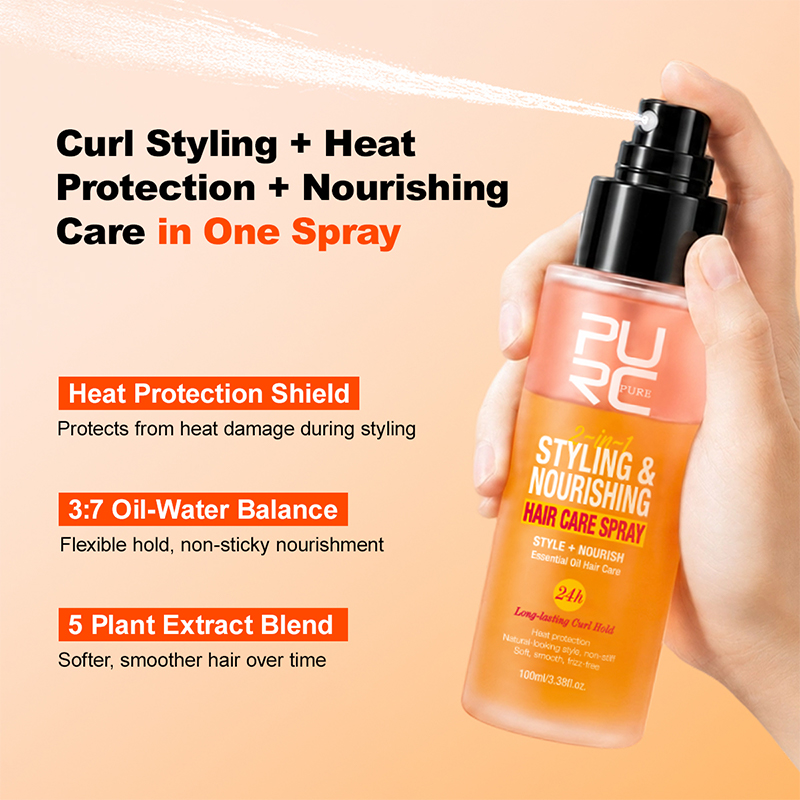 สเปรย์บำรุงและจัดแต่งทรงผม PUR - Hair Care Normal บทวิจารณ์และราคา