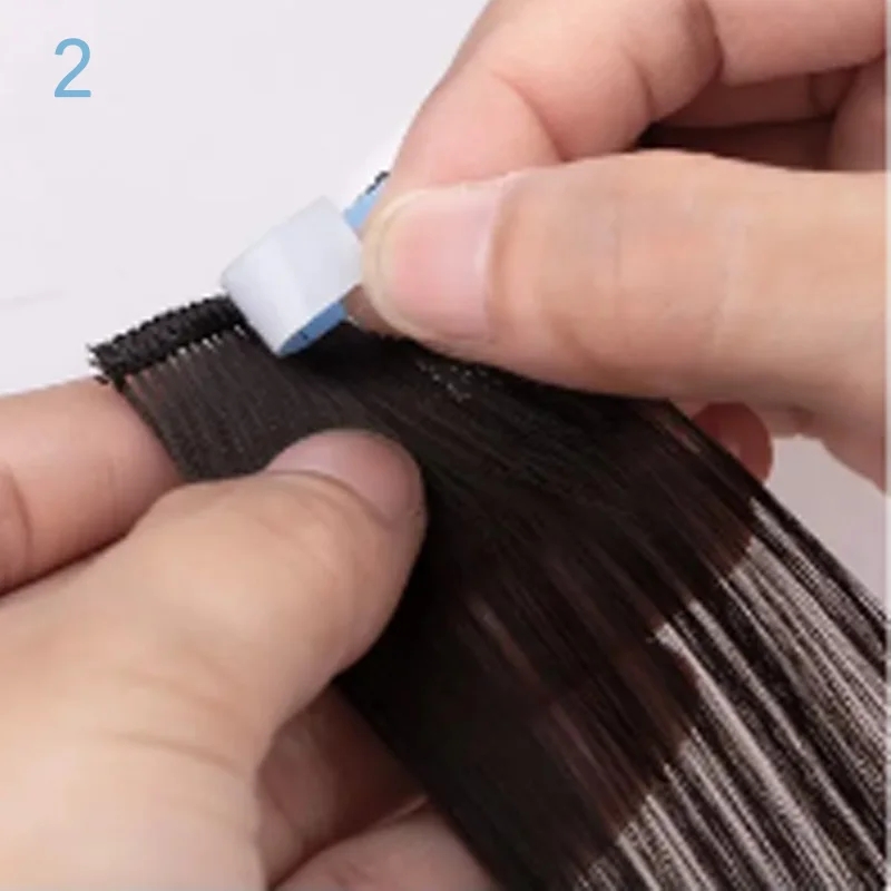 ชุดอุปกรณ์ติดตั้งวิกผม: เทปกัน - Hair Extension Tape In บทวิจารณ์และราคา